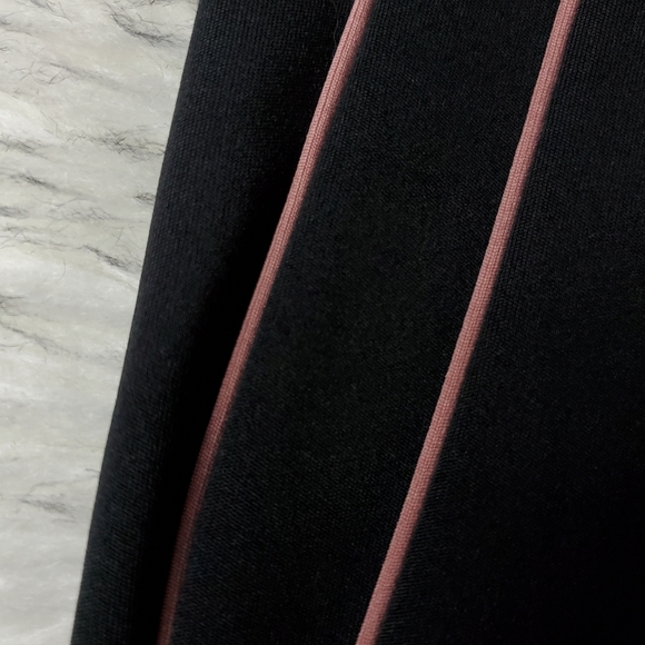 Black Leggings with Mesh Accents - Picture 4 of 4